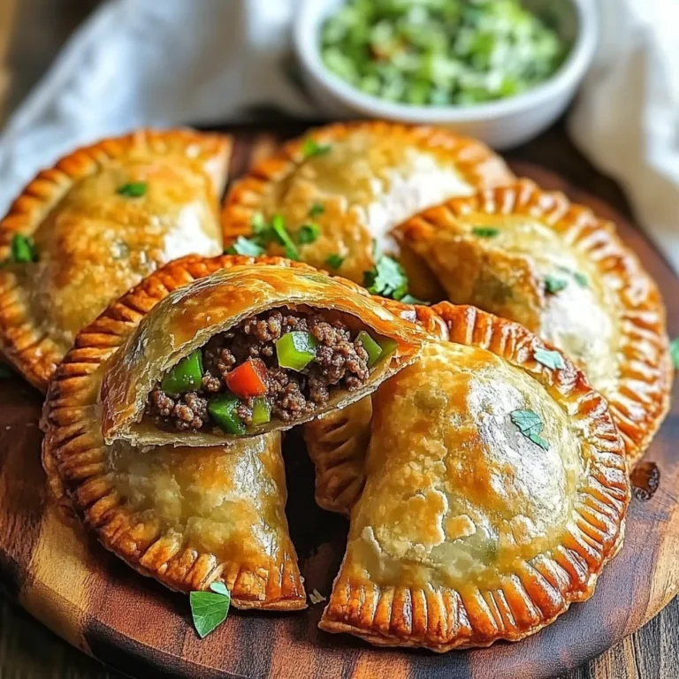 Argentine Beef Empanadas