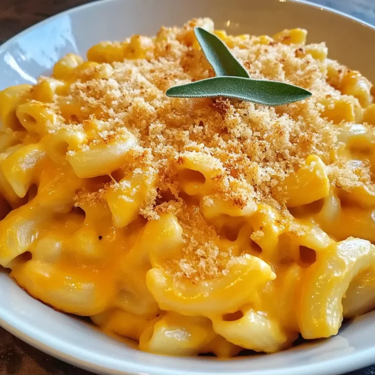 Butternut Squash Mac and Cheese