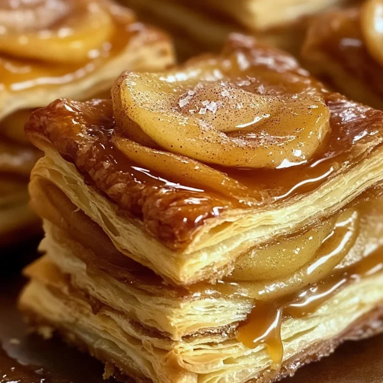 Caramel Apple Puff Pastry