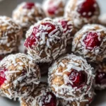 Cranberry Coconut Energy Balls