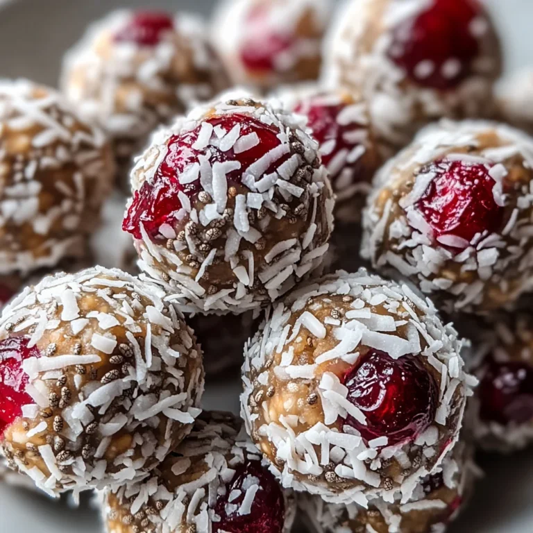 Cranberry Coconut Energy Balls
