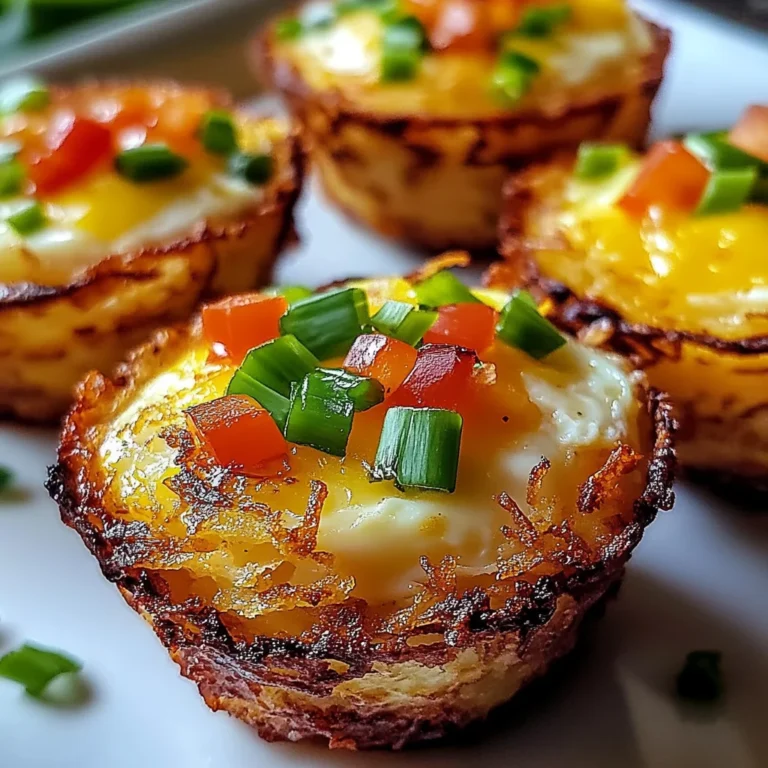 Crispy Hash Brown Egg Cups: A Tasty Breakfast Delight!
