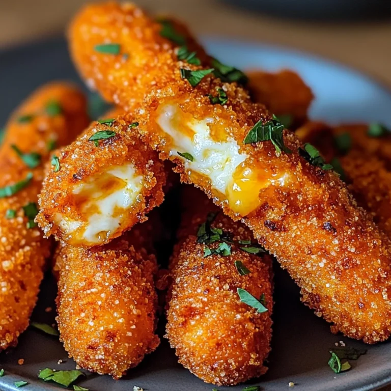 Hot Cheeto Mozzarella Sticks