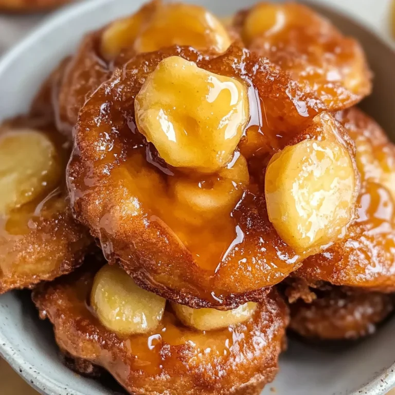 Maple Honeycrisp Apple Fritters