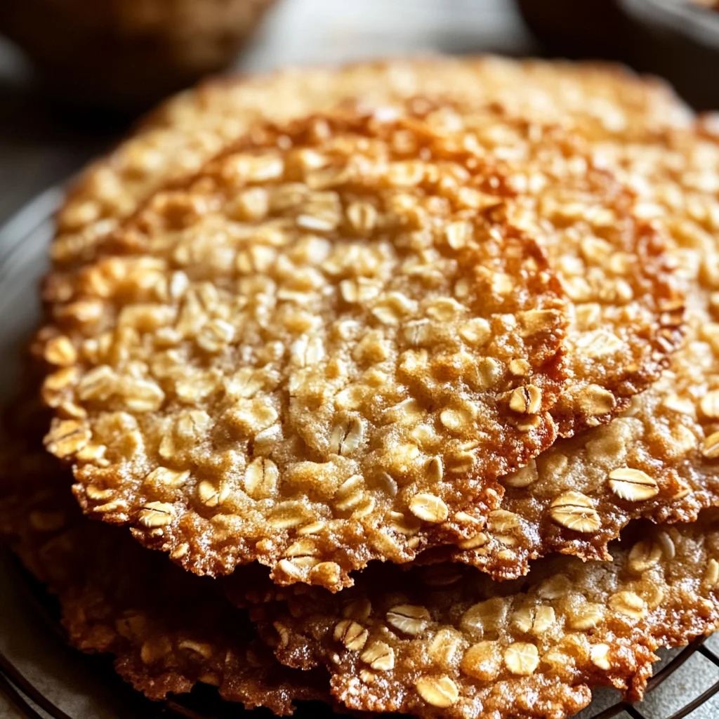 Oatmeal Lace Cookies