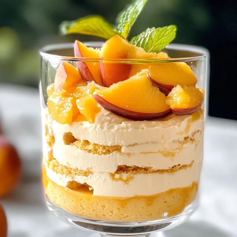Peach Mousse Trifle: Your Ultimate Summer Delight Assembly