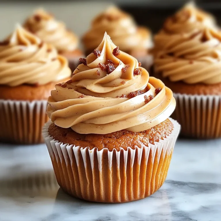 Pumpkin Caramel Cupcakes