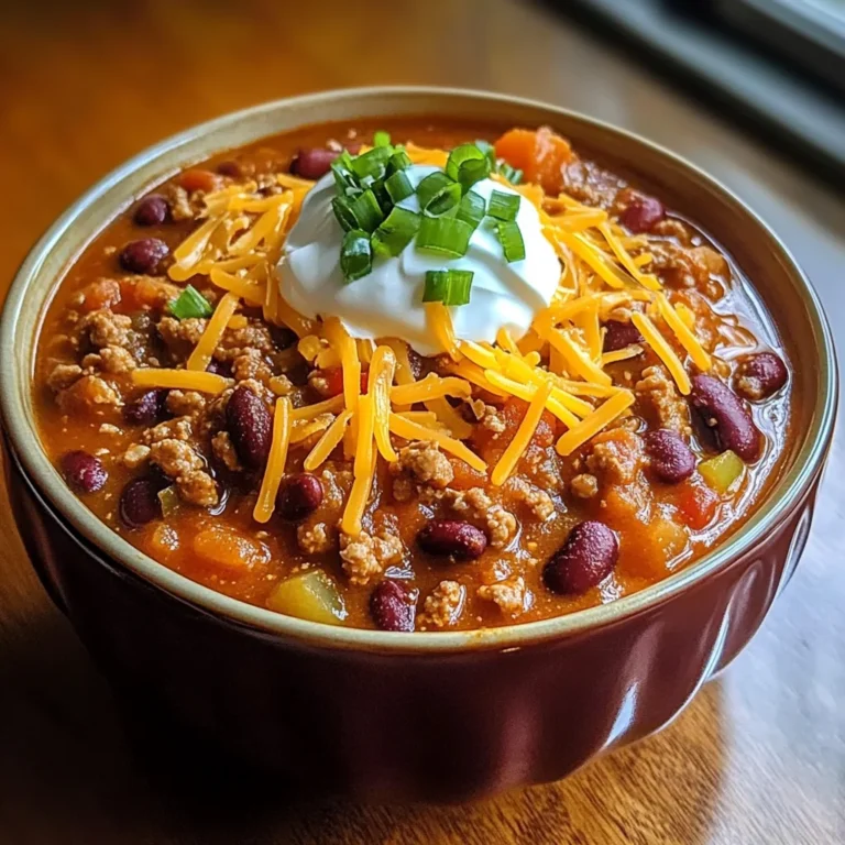 Pumpkin Chili: Cozy Fall Comfort in a Bowl