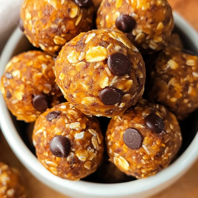 Pumpkin Protein Balls