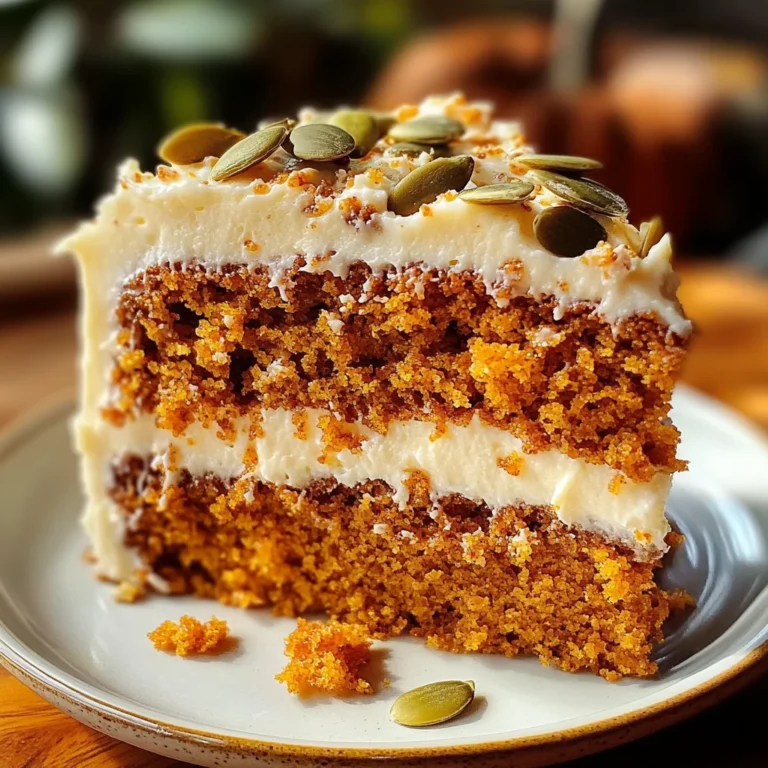 Pumpkin Spice Cake with Brown Sugar Cream Cheese Frosting