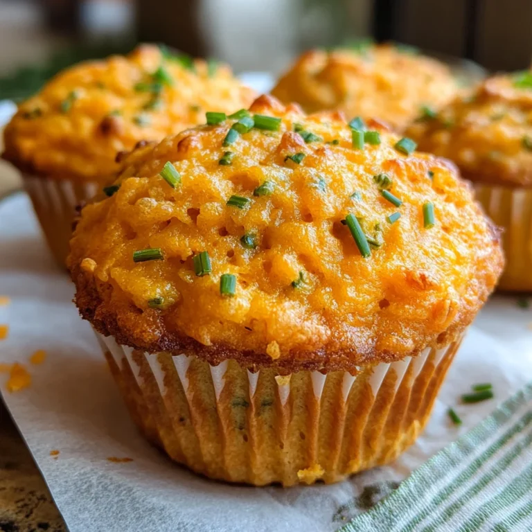 Savory Pumpkin Cheddar Muffins