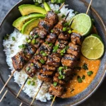 Sesame Ginger Steak Skewers