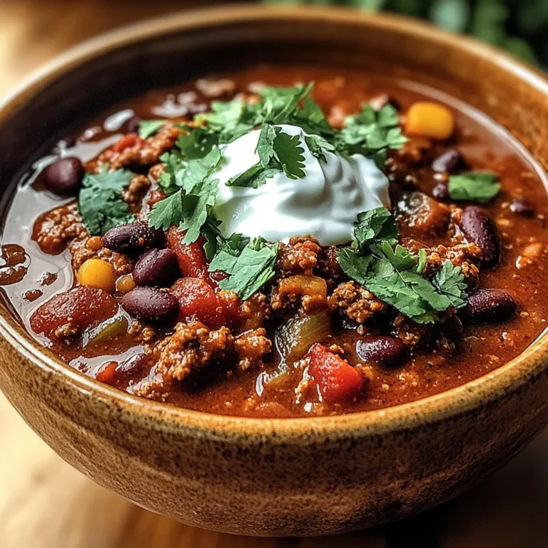 Slow Cooker Chili