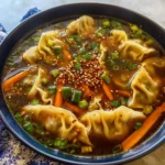 Spicy Potsticker Soup Broth