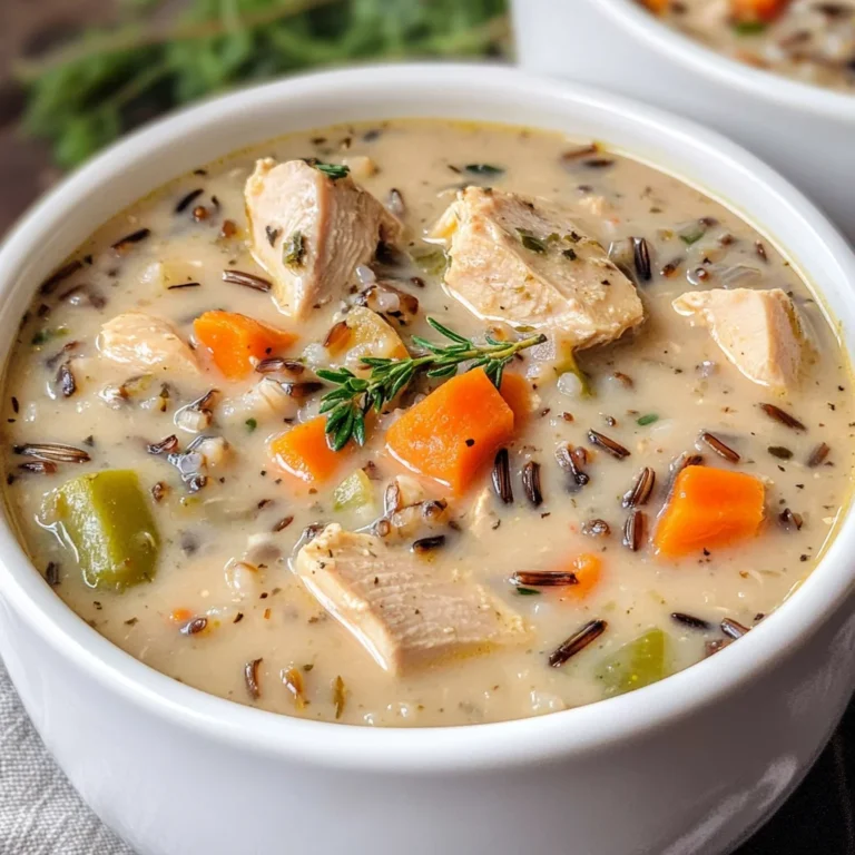 Turkey and Wild Rice Soup