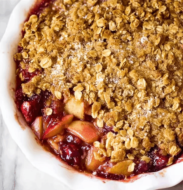 Cranberry Apple Crisp