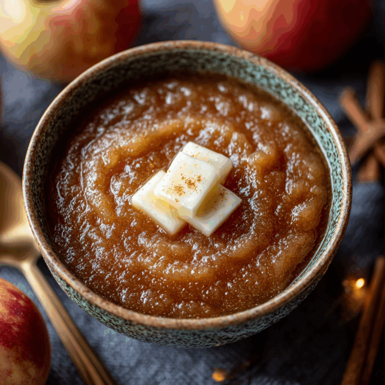 Hot Buttered Applesauce
